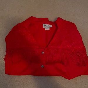 Red western shirt!